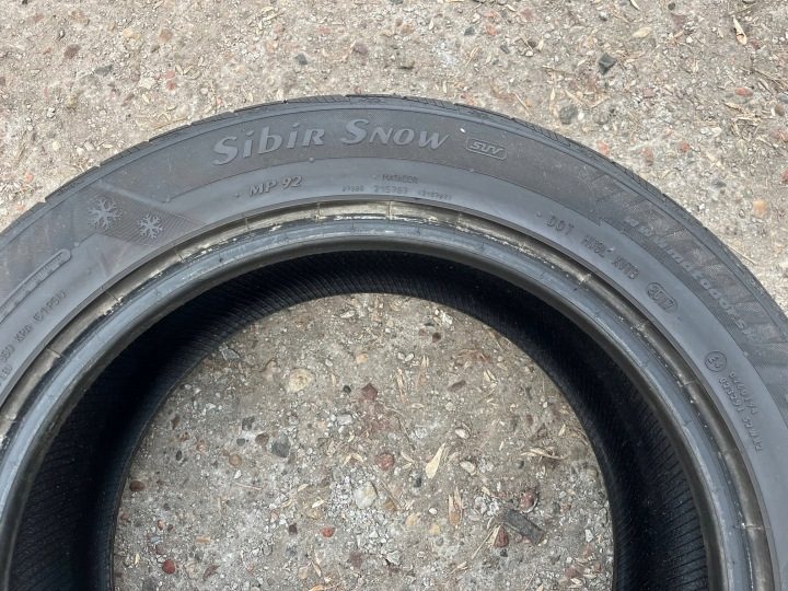 2× Шина зимняя Matador MP92 Sibir Snow 235/55R18 100 H защита диска, фото 7