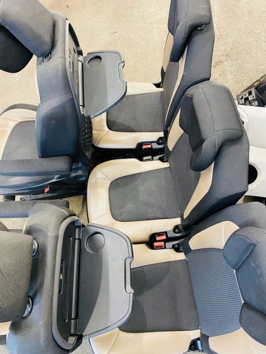 КОМПЛЕКТ СИДЕНИЙ СИДЕНЬЯ ПОЛУКОЖА ПРОСТАВКА C4 GRAND PICASSO II 7 МЕСТ #199, фото 11