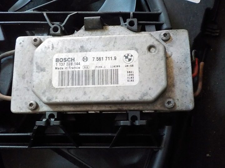 Вентилятор модуль радиатора BMW E87 1.8 1137328144, фото 5