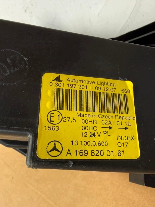MERCEDES A-КЛАСС W167 ФАРА ЛЕВАЯ ПЕРЕДНЯЯ A1698200161, фото 9