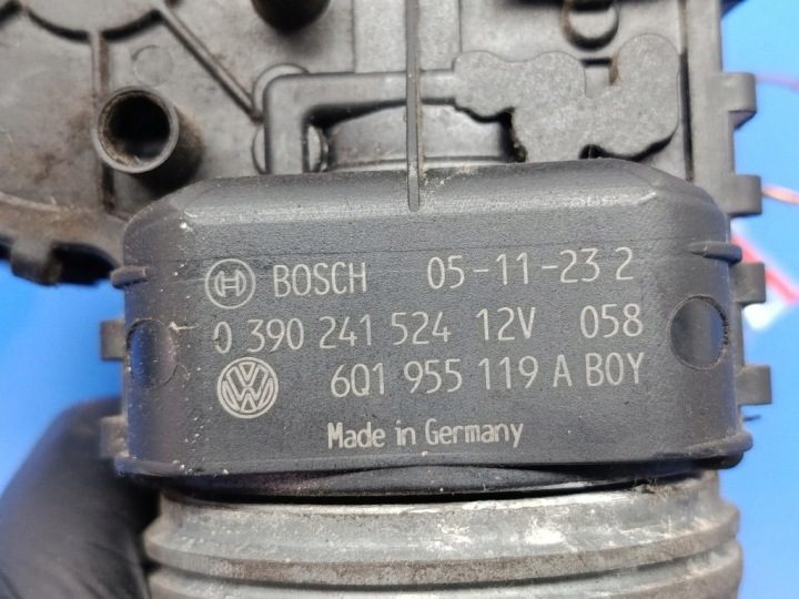 VW POLO 9N РЕСТАЙЛИНГ МОТОРЧИК ДВОРНИКОВ ПЕРЕДНИЙ 6Q1955119A BOSCH, фото 3