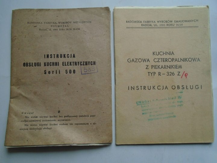 Инструкция РАБОЧАЯ при obsłudze kuchni gazowej, фото 1