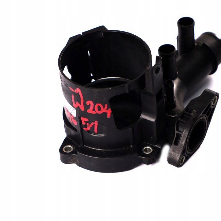 Mercedes W212 W212 OM651 Патрубок охлаждения Корпус Термостата A6512001056, фото 2