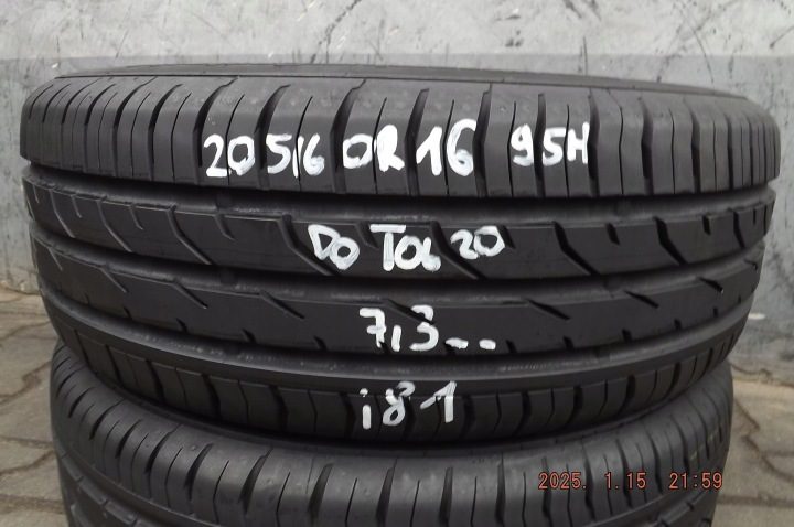 2× Шина летняя Continental ContiPremiumContact 2 205/60R16 92 В AO - Audi, фото 3