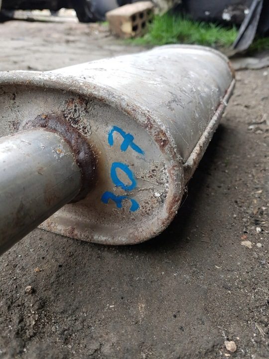 ЗАДНИЙ ГЛУШИТЕЛЬ PEUGEOT 307, фото 2