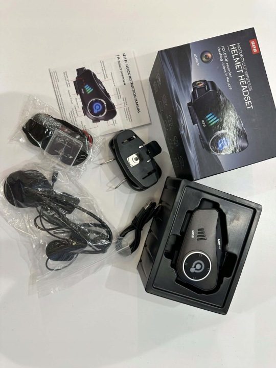 Камера Q28 на шлем мотоциклетный IP66 водонепроницаемый с zestawem słuchawkowym, фото 4