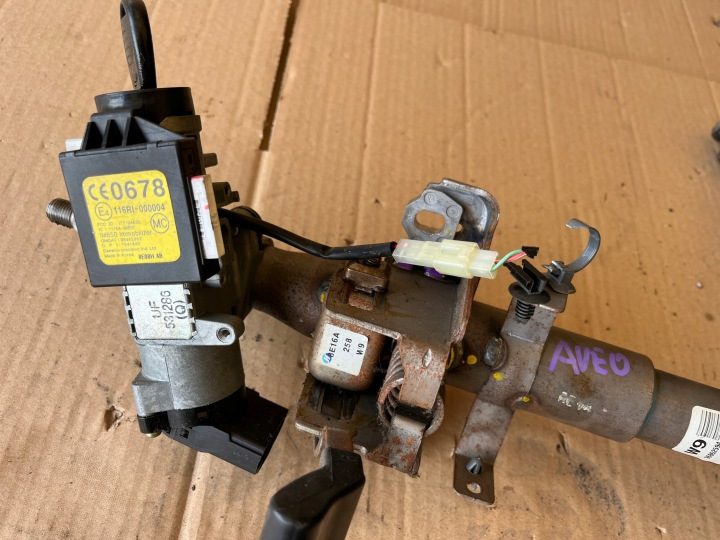РУЛЕВАЯ КОЛОНКА С ЗАМКОМ ЗАЖИГАНИЯ CHEVROLET AVEO T250 2007-2011 96862594, фото 3