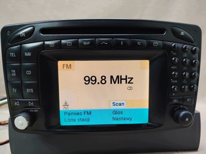 Mercedes-Benz COMAND 2.0 Магнитола Навигация GPS W203 C-Класс Bosch j. Польская, фото 1