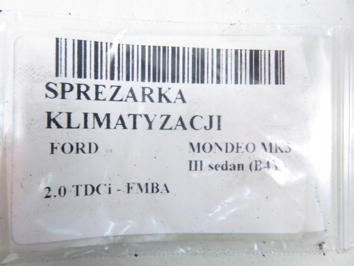 КОМПРЕССОР КОНДИЦИОНЕРА FORD MONDEO MK3 2.0 TDCi, фото 7