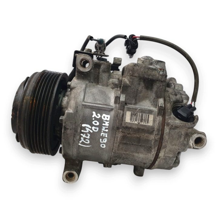 КОМПРЕССОР КОНДИЦИОНЕРА BMW E81 E90 2.0 дизель 6SBU14C 447260-1852 64526987862, фото 6
