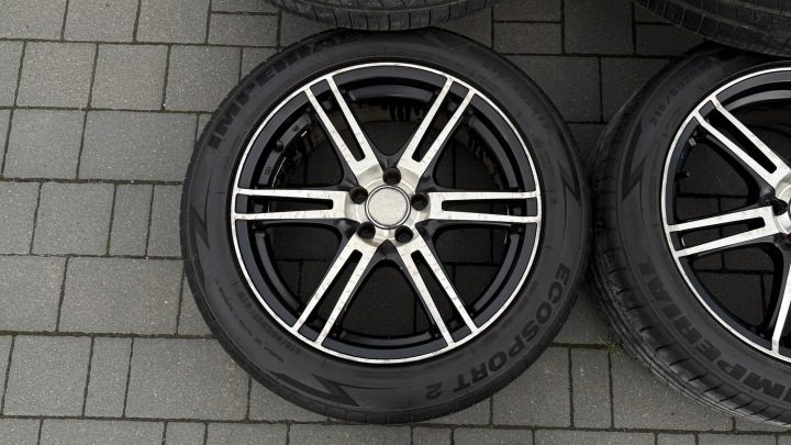 Колеса 215/50 r17 5x100 литые диски et32 Audi Seat Skoda VW, фото 4