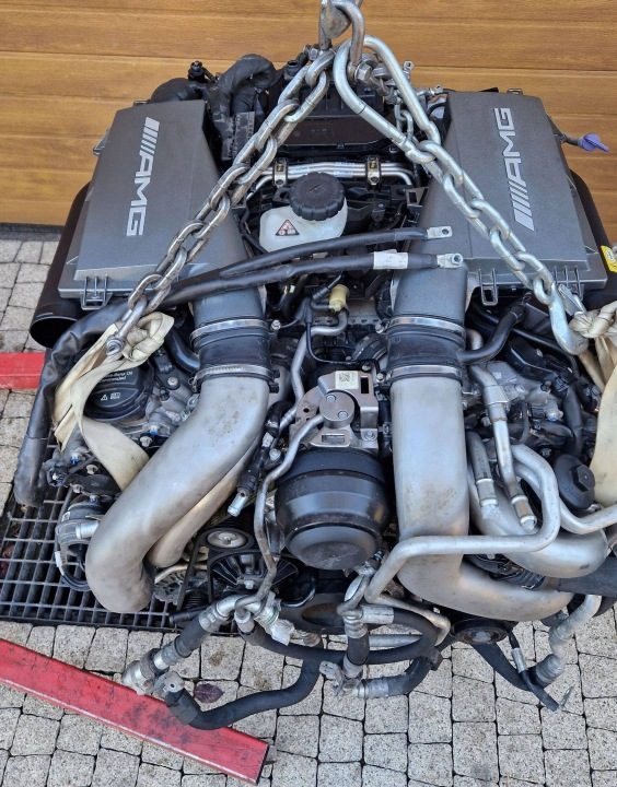 Двигатель Mercedes-Benz GLE W166 AMG 6.3, фото 9