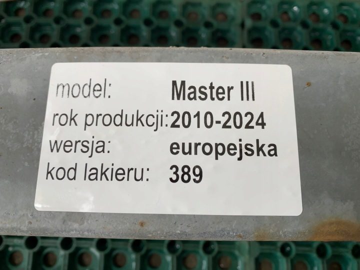 RENAULT MASTER III MOVANO B 10-18 РЕССОРА ЗАДНЯЯ ПОДВЕСКИ 1-PIÓRO OE, фото 4