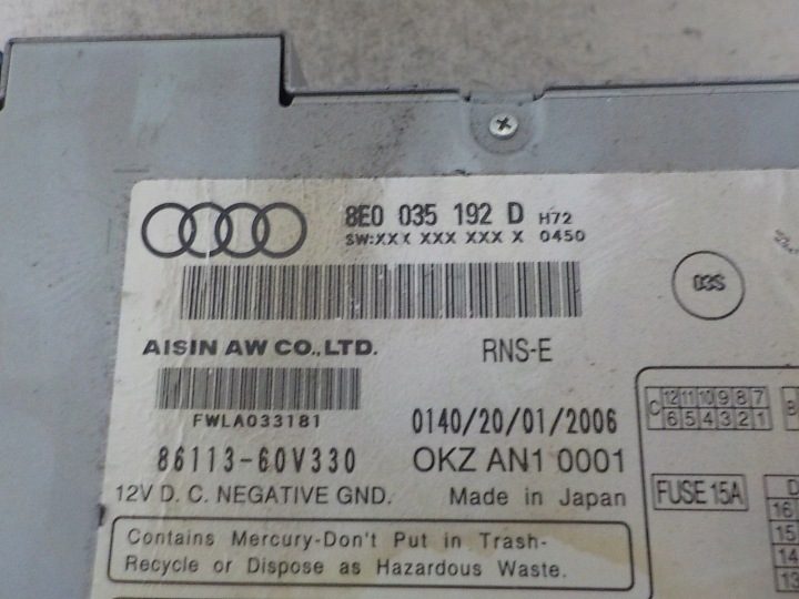 Магнитола навигация Audi Navigation Plus A3 A4 A6 A8 TT код!, фото 2