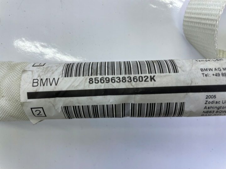 ШТОРКА AIRBAG ЛЕВЫЙ BMW СЕРИЯ 5 E61 УНИВЕРСАЛ 85696383602K 6963836, фото 5