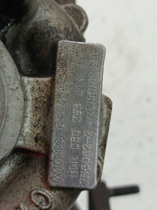 ТУРБОКОМПРЕССОР 03G255014J 2.0 TDI Mitsubishi Outlander II (2005-2013), фото 3