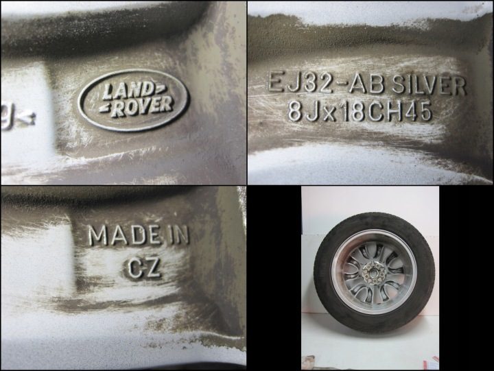 Колеса диски Шины Range Rover Evoque R18 5 мм M+S, фото 11