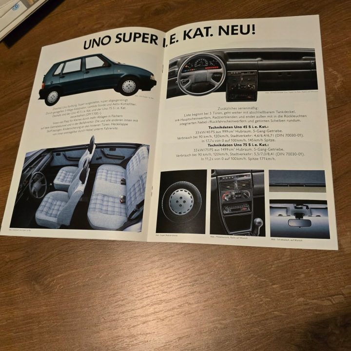 Fiat Uno też Uno Турбо 1990, фото 9