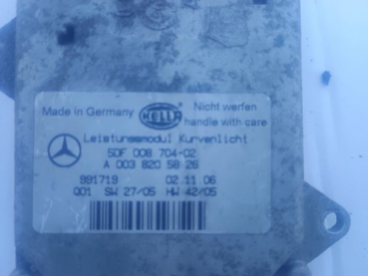 Mercedes-Benz E W211 A0038205826 модуль преобразователь 5DV00829000, фото 2