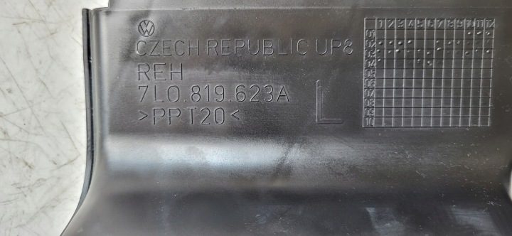 Канал патрубок обдува VW Touareg Porsche Cayenne Audi Q7 7L0819623A, фото 2