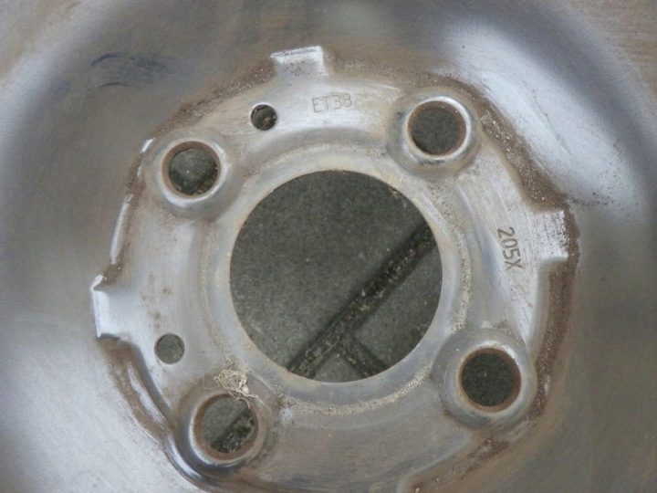 4× Штампованный диск Renault OE 5.5" x 15" 4x100 ET 36, фото 9