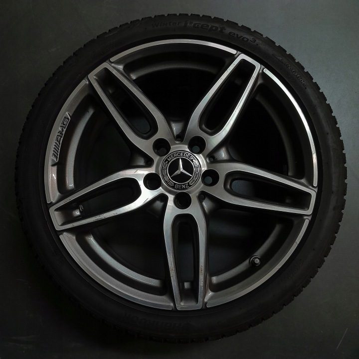 Колеса 18 5x112 Mercedes A-класс W176 AMG + TPMS (K113), фото 3