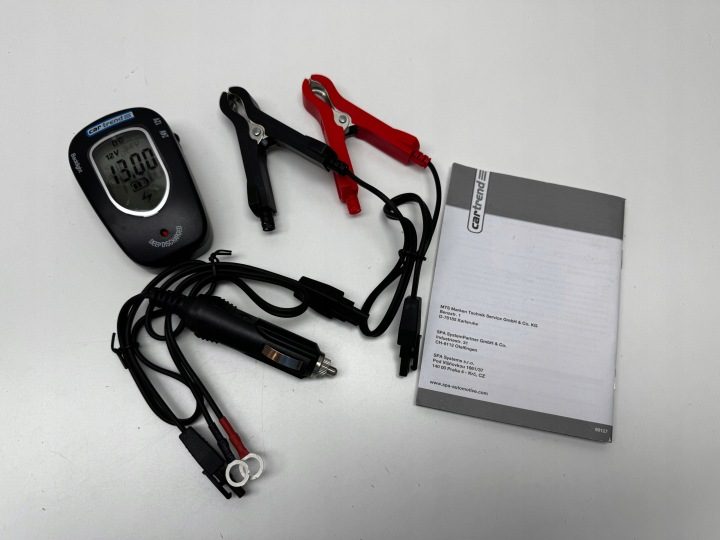 Cartrend 80127 тестер батареи 12 V/24 V, с дисплеем LCD, фото 1