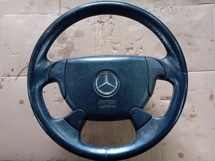Mercedes CLK W208 SLK R170 - руль кожа ориг. AIRBAG, фото 1