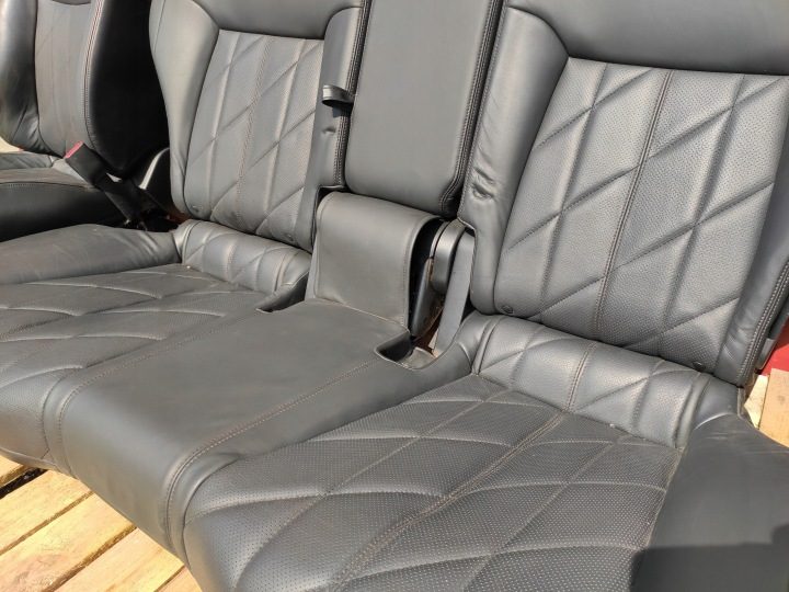 Infiniti FX30D салон сиденье диван обшивки комплект кожа в хорошем состоянии, фото 9