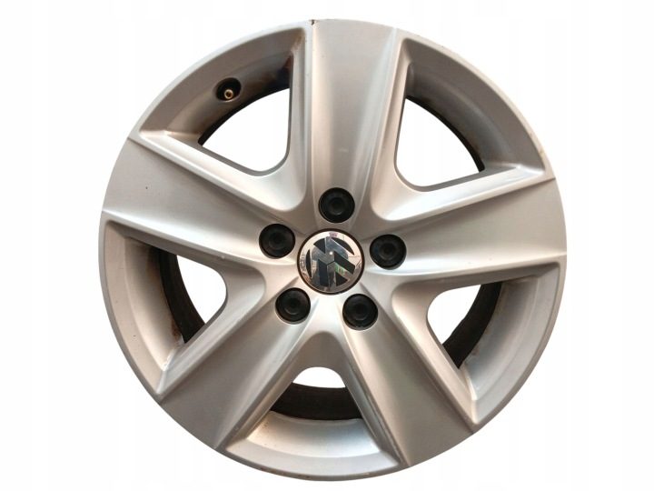 4× Штампованный диск Volkswagen OE 6.5" x 16" 5x112 ET 50, фото 5