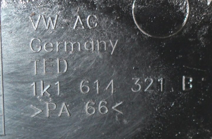 ЗАЩИТА, 1K1611321B, AUDI OE, SKODA OE, VOLKSWAGEN OE, фото 3