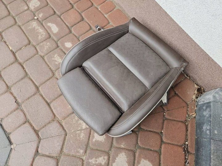 Подушка сиденья с подогревом вентилируемая кожа коричневая Opel Insignia B, фото 1