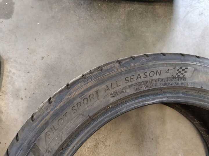 2× Шина летняя Michelin Pilot Sport 4 225/45R17 94 Y усилитель (XL), фото 5