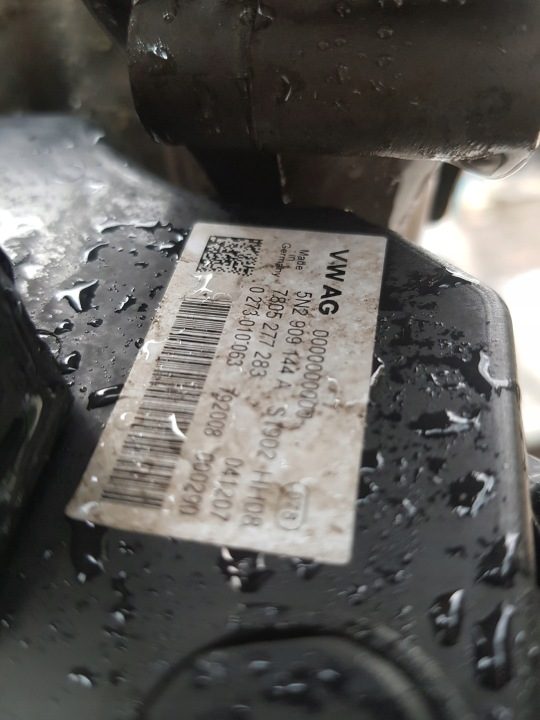 VW TIGUAN I - РУЛЕВАЯ РЕЙКА 5N2423051H, фото 8