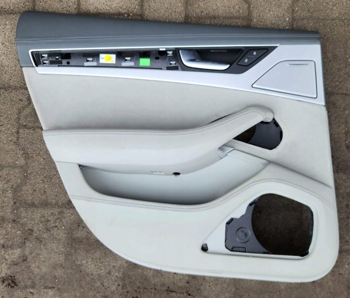 Audi A8 обшивки двери кожа Siwa + алькантара 4 шт. A18, фото 5