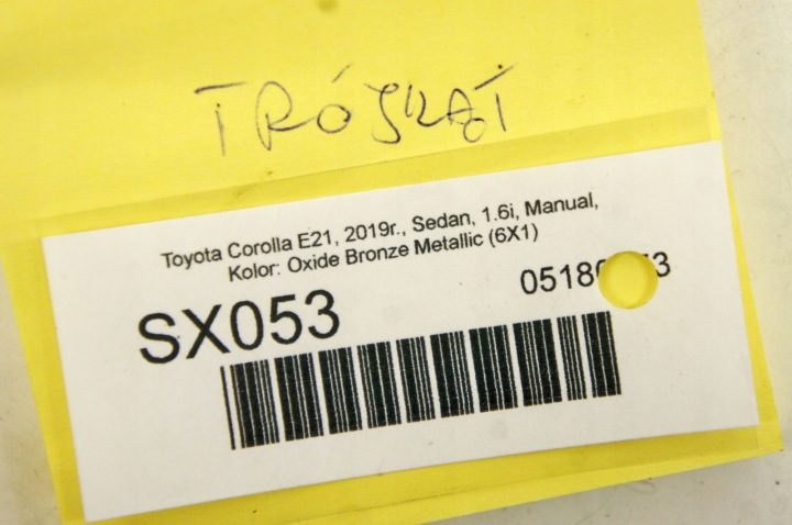 SX053 Toyota Corolla E21 XII Знак аварийной остановки, фото 6
