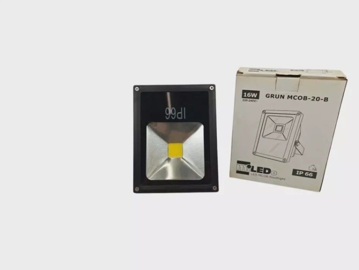 ПРОЕКТОР LED 16W GRUN MCOB-20-B 4000K 1100LM IP66 30131, фото 1