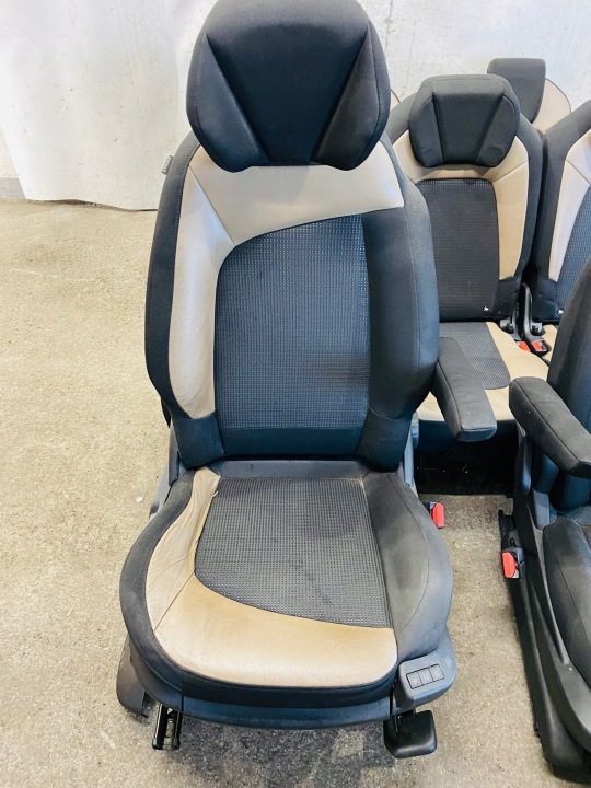 КОМПЛЕКТ СИДЕНИЙ СИДЕНЬЯ ПОЛУКОЖА ПРОСТАВКА C4 GRAND PICASSO II 7 МЕСТ #199, фото 8