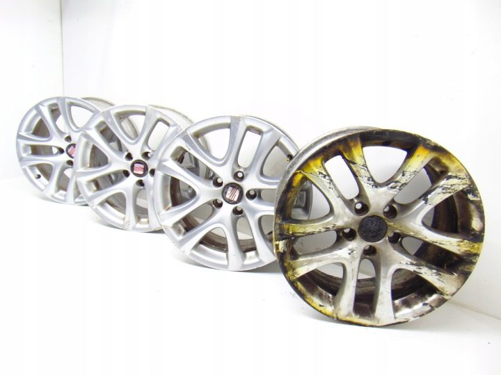 4X ДИСКИ ЛИТЫЕ ДИСКИ 5X112 17" 8J ET41 VW SCIROCCO III 1K8 1K8601025B, фото 1