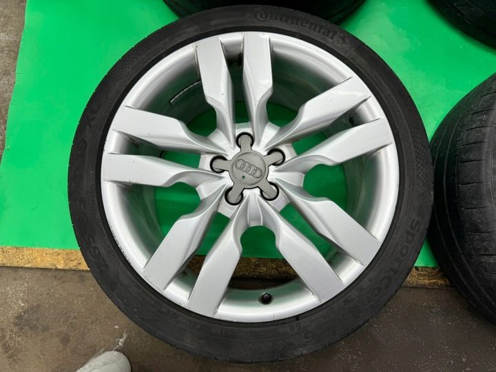 Литые диски комплект шины Audi S6 C6 A6 A8 S8 Q3 RS 19'' 9J 5x112 ET 52, фото 5