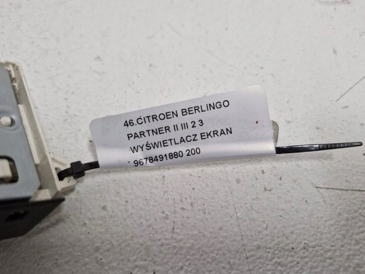 CITROEN BERLINGO PARTNER II III 2 3 ДИСПЛЕЙ 9678491880, фото 10