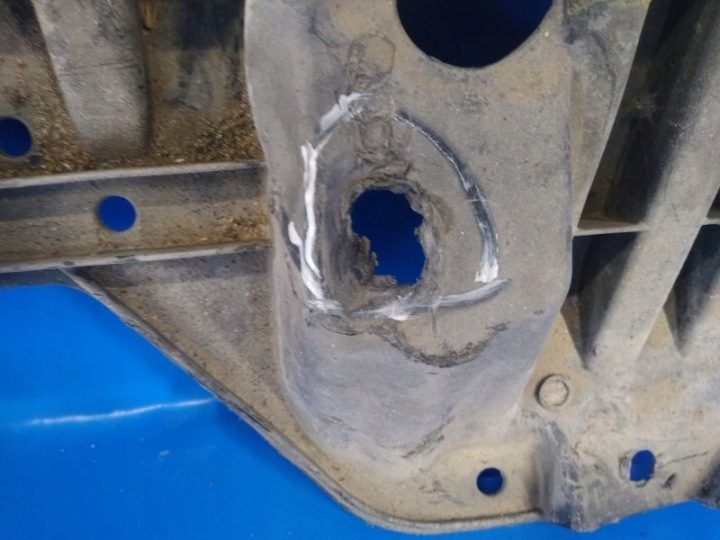 Защита переднего бампера TOYOTA PRIUS PLUS 11-14-52618-47030, фото 6