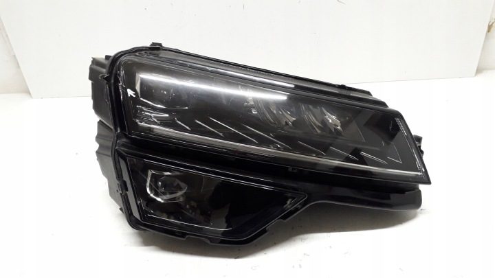 SKODA KAROQ ФОНАРЬ ПРАВЫЙ FULL LED 57B941016B ПОВРЕЖДЕННЫЙ СТЕКЛО КОРОБ ЦЕЛЫЙ, фото 2