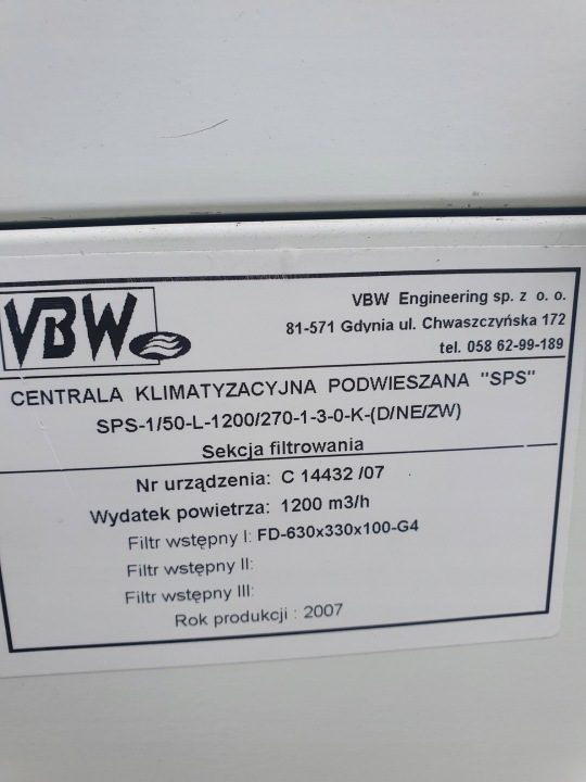 Отопитель вентиляция 1200m VBW SPS 12 кВт Nr501, фото 10