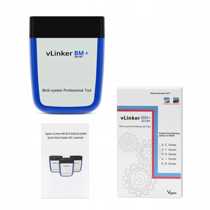 Интерфейс диагностический Vgate vLinker BM 4.0 Bluetooth Android/ iOS, фото 8