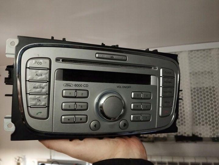 Ford Focus mk2 рестайлинг магнитола 6000cd + код 8M5T-18C815-AC, фото 5
