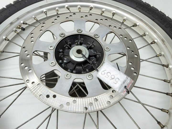 KAWASAKI KLE 500 02 г. КОЛЕСО ШИНА ПЕРЕДНЯЯ ДИСК, фото 11