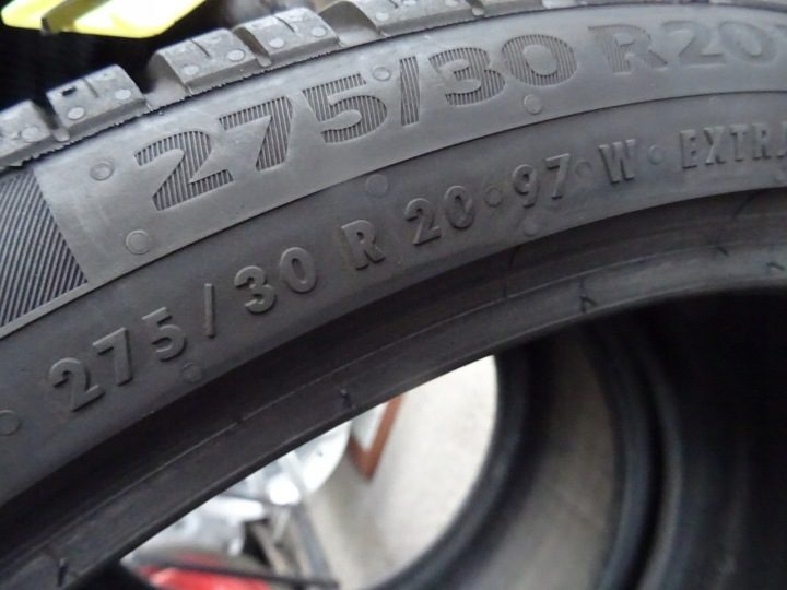 2× Шина зимняя Continental WinterContact TS 860 S 275/30R20 97 Вт сцепление на снегу (3PMSF), защита диска, усилитель (XL), фото 7