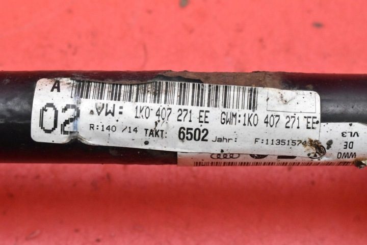 ПОЛУОСЬ ЛЕВАЯ ПЕРЕДНЯЯ МЕХАНИКА 1K0407271EE VW PASSAT B7 2.0 TDI 140 Л.С. 10-15, фото 8