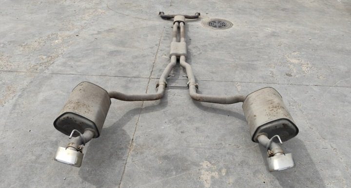 C9R5A AW935232CC Выхлопная система в сборе JAGUAR XJ (X351) (2009-2019), фото 2